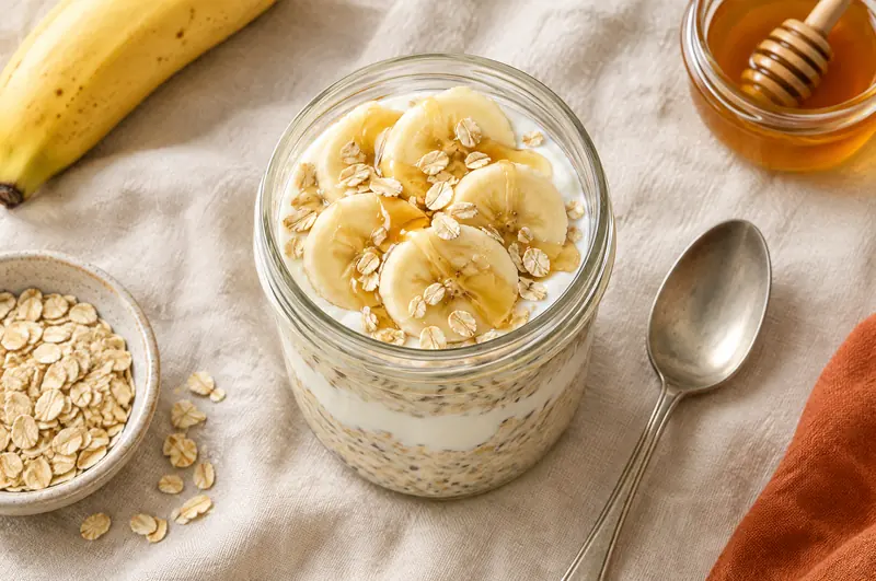 Overnight Oats für den Wettkampfmorgen